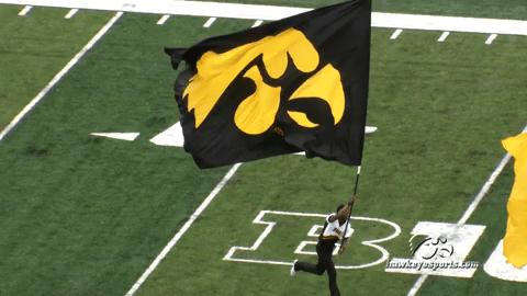 Iowa Hawkeyes Football GIF by University of Iowa Hawkeyes Athletics