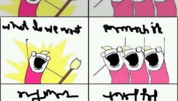 Yes, it’s a Russian meme, but I specifically translated the top part