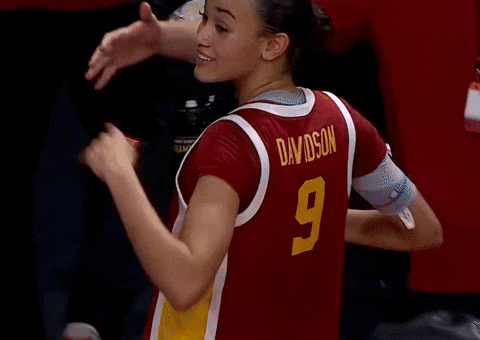 Basketball Hoops GIF by USC Trojans