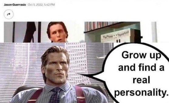 The irony is so thick you could slice it with a chainsaw
