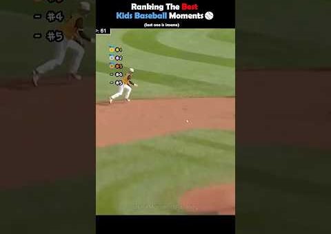 Ranking The Best Kids Baseball Moments⚾#ranking #best #kids #baseball #moments