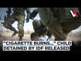 lsraeIi soldiers torture an 18 month-old toddler with nails and cigarettes to extract a false…