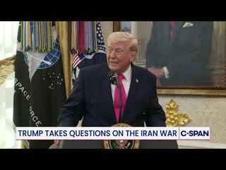 President Trump on direct negotiations with the Iranians on the Iran War: “We’re in negotiations…
