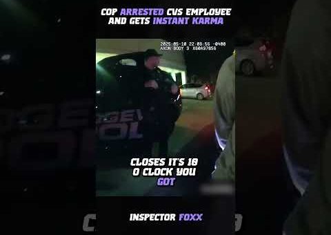 Cop Arrested CVS Employee And Gets Instant Karma