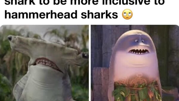 Not even the sharks are safe from Disney!