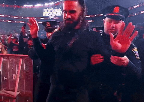 Seth Rollins Goodbye GIF by WWE