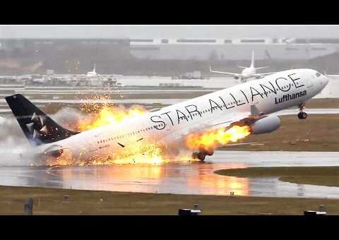 Shocking Plane Crashes and Mistakes Caught on Camera