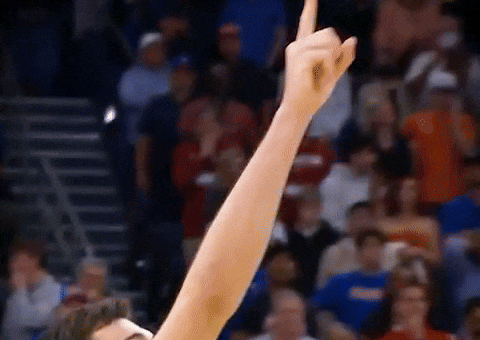 Look Up College Basketball GIF by NCAA March Madness