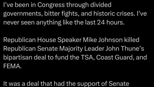 I am so ready for the downfall of Mike Johnson