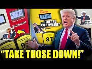 MAGA Rages After Trump Stickers Appear At Pumps!