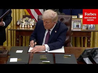 FLASHBACK: Trump Signs Executive Order Ending Birthright Citizenship For Everyone Born In U.S