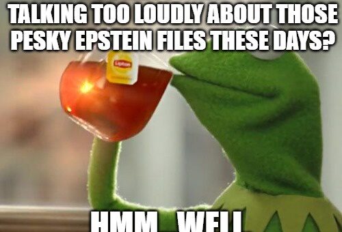 Oh, they bring it up here and there, but in the equivalent of the lost…
