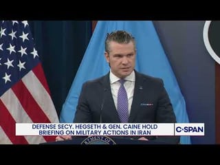 Pete Hegseth asked by reporter on U.S retaking Strait of Hormuz: “On Strait of Hormuz,…
