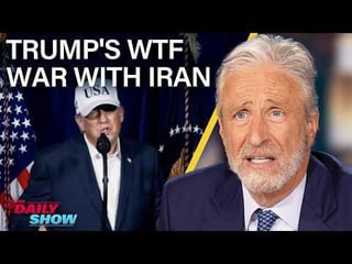 Trump Launches War with Iran and Refuses to Explain… Anything | The Daily Show