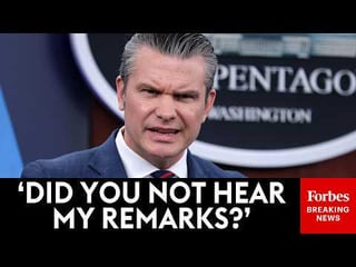 Hegseth Snaps At Reporter Asking About Concern Over Iran Conflict “Spiraling Into A Longer War’