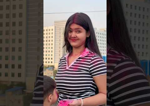 Happy Holi 🤭😂 #layekfam #prashulovers #prasvcreation #yt #shorts #holi #comedy