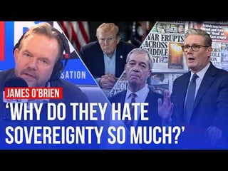 ‘Why is the UK media selling this war?’: James O’Brien