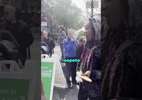 Mujer loca recibe karma instantáneo! #karma #humor