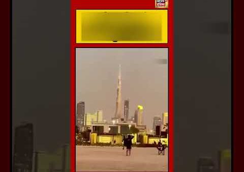 War Breaking: Burj Khalifa के ऊपर…हुआ हमला! | #iranisraelwar #alikhamenei #viralvideo #shorts