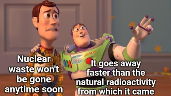 But, but, but it’s RADIOACTIVE!