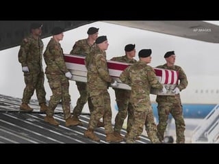 Bodies of 6 US soldiers, including Sgt. Nicole Amor, return after drone attack