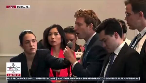Hire this man for every press conference everywhere Trump opens his decaying maw
