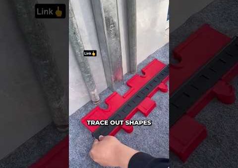 How To Cut Tiles In The Perfect Shape #trendingnow #tools #engineering #tilescutting