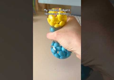 Ranking my fidgets by how loud they are 🔊🫨