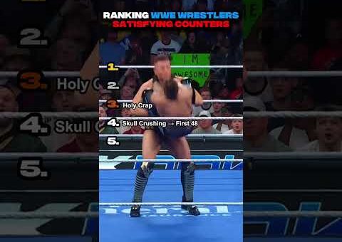 Ranking WWE Wrestlers Satisfying Counters