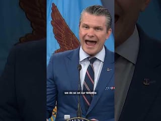 Pete Hegseth says U.S will end war with Iran “on our timeline and at our…