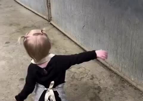 Just a li’l farmer making the rounds