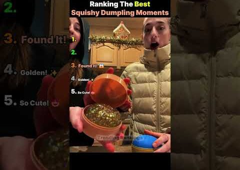 Ranking The Best Squishy Dumpling Unboxing Moments 🥟#shorts #dumpling #unboxing #satisfying #squishy