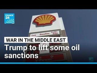 Trump says will waive some oil sanctions after talks with Putin