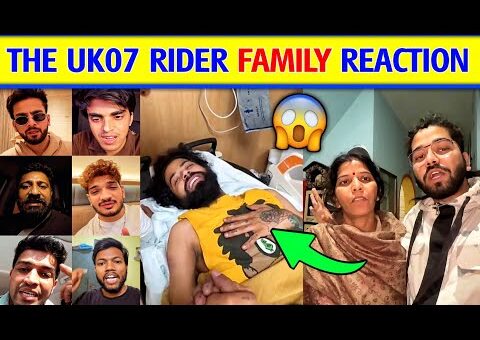 😱The Uk07 Rider Health Update | The Uk07 rider News | Youtubers Reaction on The Uk07 Rider