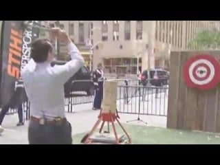 Pete Hegseth ax throwing incident
