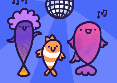 Party Dancing GIF by GIPHY Studios 2023