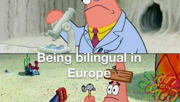 Wow, speaking Polish and Serbian is so helpful. It’ll be especially helpful in 20 other countries