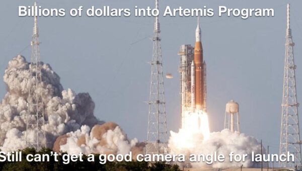 NASA livestream on Youtube in a nutshell