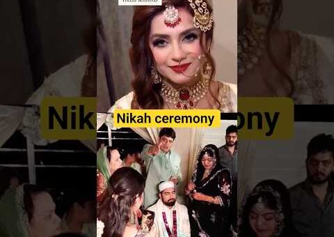 Saqib Saifi & Kanika Sharma Nikah Video Viral | Hindu Wedding ke baad Nikah Ceremony ❤️