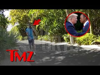 Tiger Woods Calls DONALD TRUMP After Flipping Car | TMZ Sports