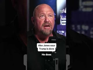 You know it’s bad when even Alex Jones says Trump looks sick and that we…