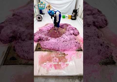 Dust Fades, Beauty Returns – Rug’s Extreme ASMR Cleaning Tale #satisfying #carpetcleaning