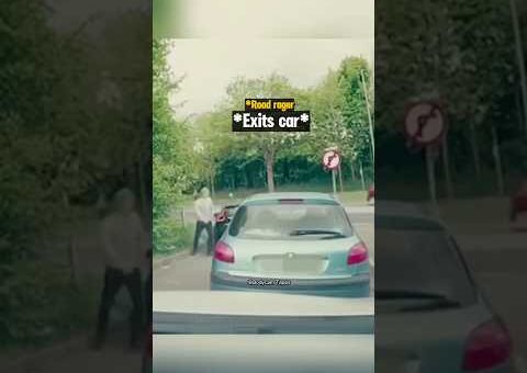 Road Raging Karen Gets Instant Karma
