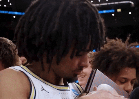 Brush Off College Basketball GIF by NCAA March Madness