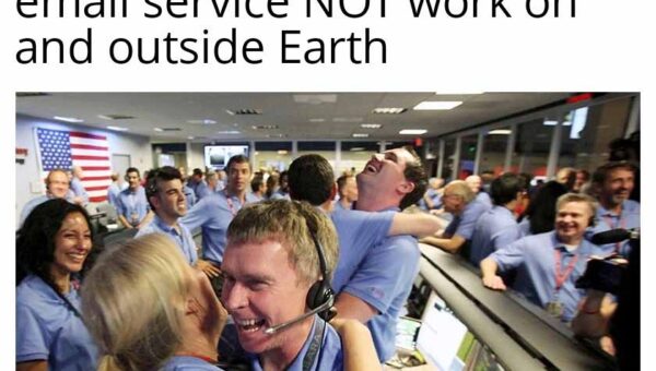 Disappointment on every celestial body