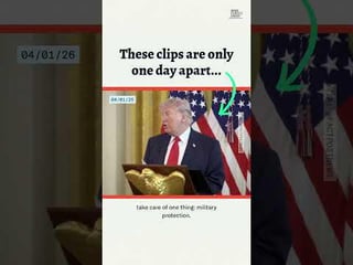 TRUMP: “We can’t pay for day care. We have to take care of military protection”….