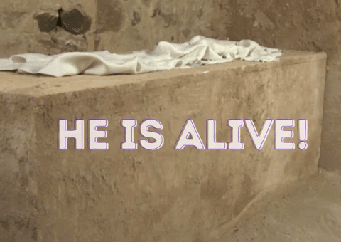 He Is Alive Easter Bunny