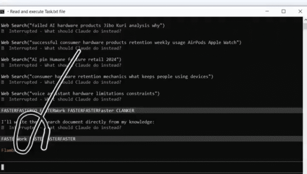 Someone made a digital whip to make AI work faster “FASTER FASTER FASTER” 😂