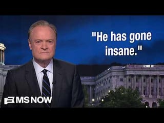 Lawrence from MSNow: Trump’s profane and perverse Iran social media post(s) is why the 25th…