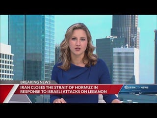 Iran closes the Strait of Hormuz after attacks on Lebanon